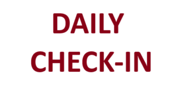 Daily Check-In
